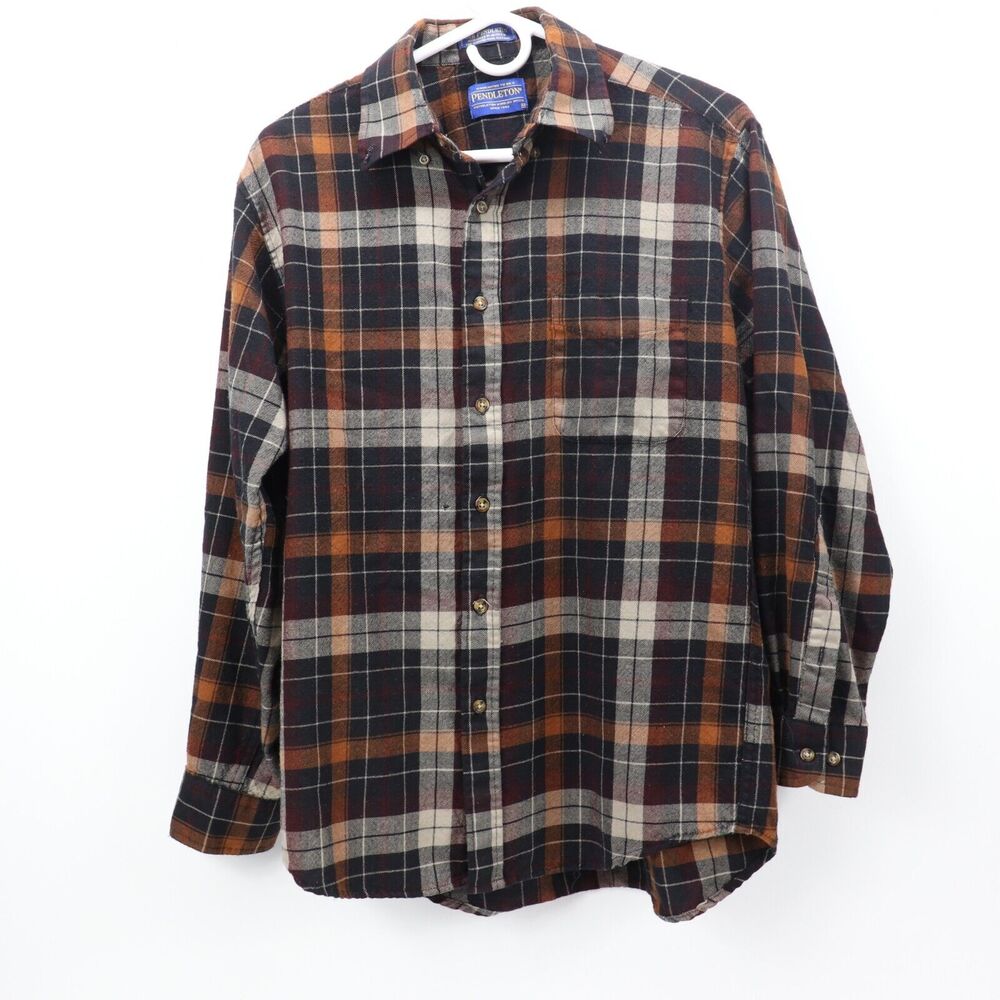 Sir Pendleton Shirt Mens Medium USA Long Sleeve Button Down